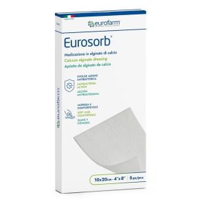 پانسمان آلژینات یوروزورب یوروفارم سایز 20*10